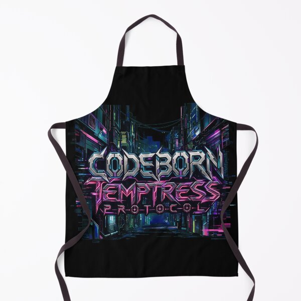 Item preview, Codeborn × Temptress Protocol: Glitched Neon Convergence. designed and sold by AIRebel.