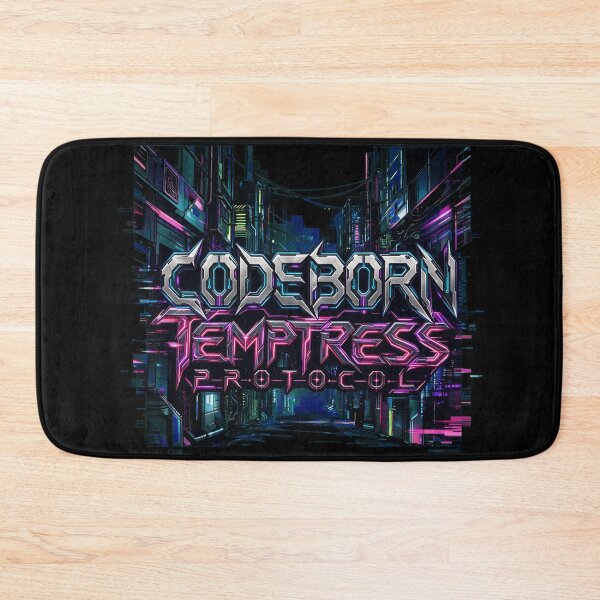 Item preview, Codeborn × Temptress Protocol: Glitched Neon Convergence. designed and sold by AIRebel.
