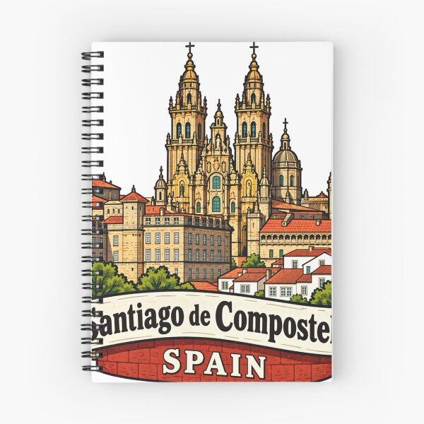 Item preview, Santiago de Compostela Spain - Travel Art designed and sold by clarkfraser.