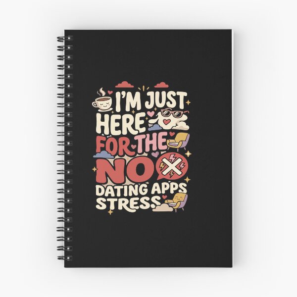 Item preview, Anti-Dating & Relationship I’m Just Here For The No Dating Apps Drama Gift for Singles designed and sold by AmeliaShirts.