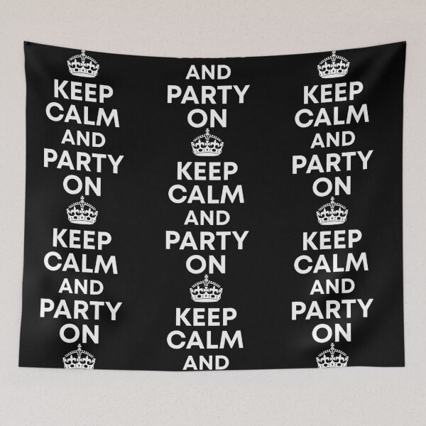 Item preview, Keep Calm and Party On Crown Celebration designed and sold by RDGNR.