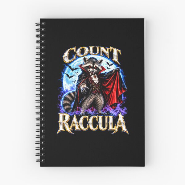 Item preview, Count Racgula Vampire Raccoon Halloween Joke designed and sold by elderberry.