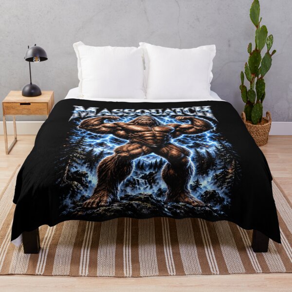 Artikelvorschau, Massquatch Bigfoot Fitnessstudio Bodybuilder Workout Witz entworfen und verkauft von elderberry.
