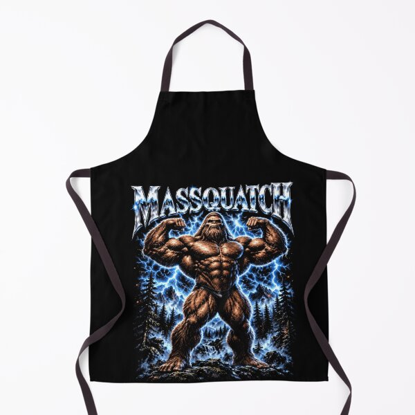 Item preview, Massquatch Bigfoot Gym Bodybuilder Workout Joke designed and sold by elderberry.
