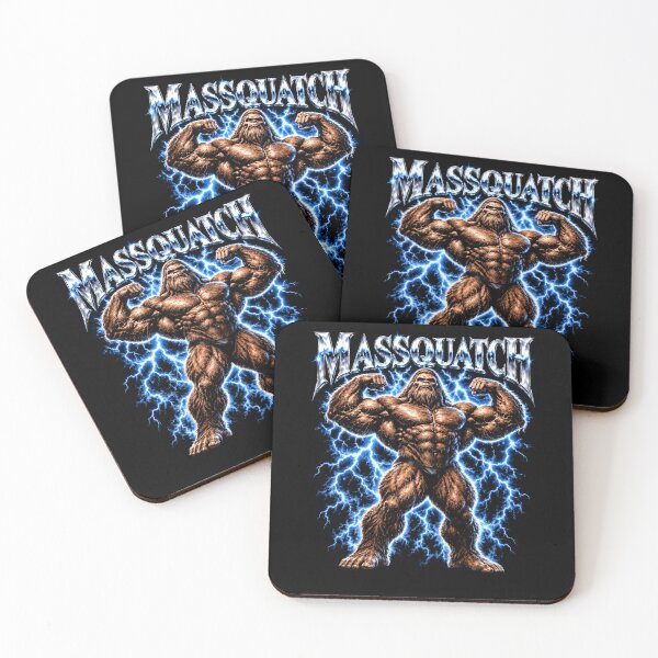 Item preview, Sasquatch Strongman MASSQUATCH Humor designed and sold by elderberry.