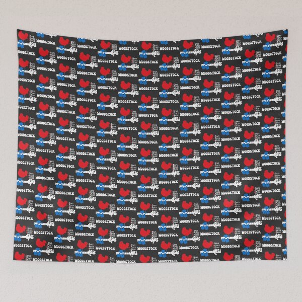 Item preview, Vintage Woodstock Festival 1969 Inspired Retro Music and Peace Design designed and sold by Zeusez.