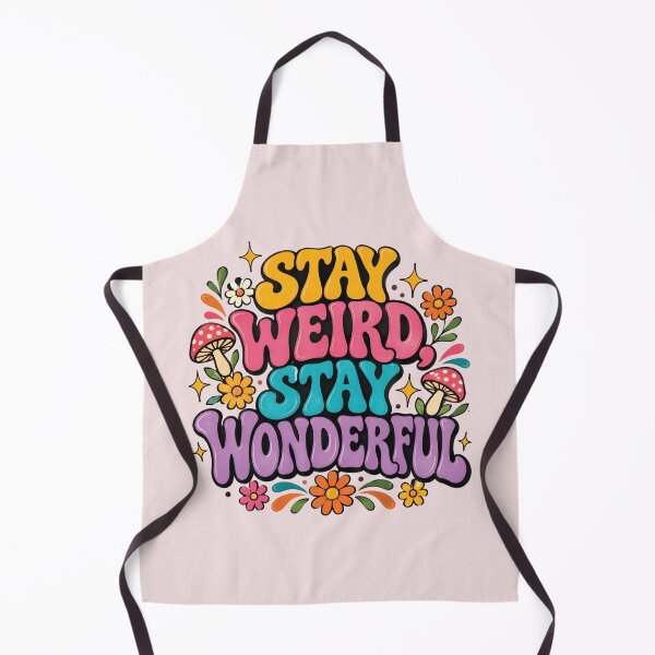 Item preview, Stay Weird, Stay Wonderful – Fun Positive Self Expression Quote designed and sold by Amsafjol.