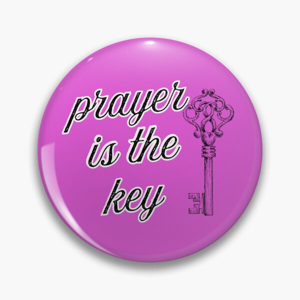 Item preview, Prayer Is The Key Vintage Illustration designed and sold by Tobietales.