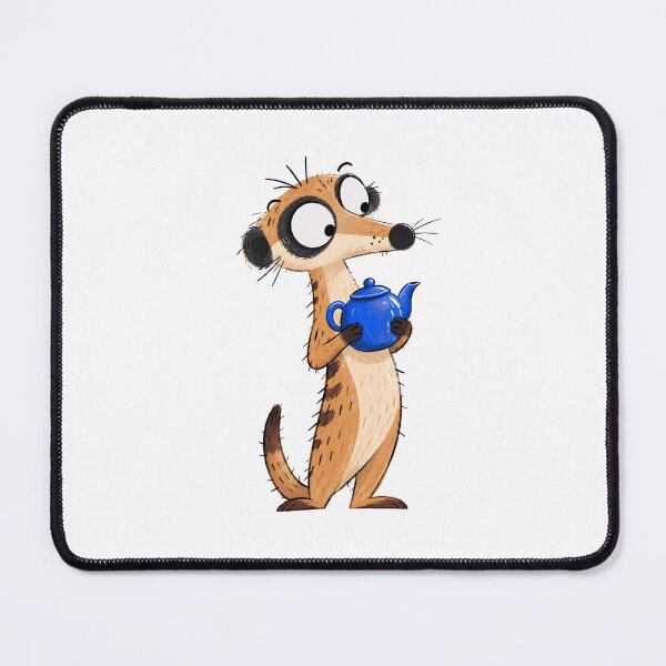 Item preview, Meerkat and the Tiny Teapot designed and sold by The-Art-of-D.