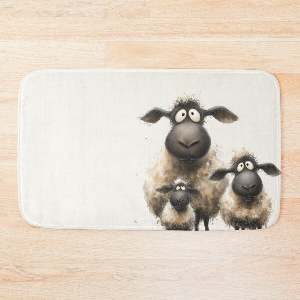 Item preview, Gorgeous Sheep ' The Fondues ’ BY SHiRLeY MacARTHuR designed and sold by Shirley MacArthur Art.