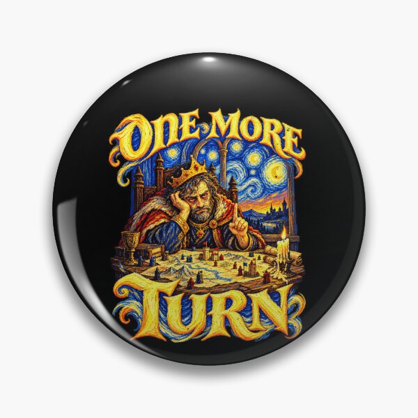 Item preview, Funny One More Turn Fantasy Strategy Game Art designed and sold by elderberry.