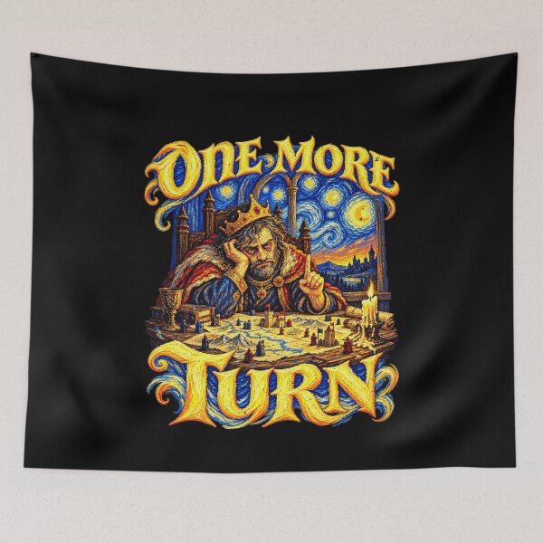 Item preview, Funny One More Turn Fantasy Strategy Game Art designed and sold by elderberry.