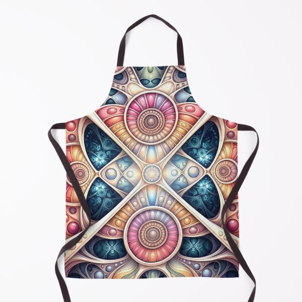 Artikelvorschau, Vibrant Symmetrical Psychedelic Biomorphic Fractal entworfen und verkauft von Frackxion.