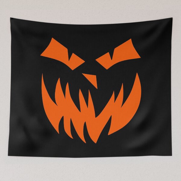 Item preview, JACK-O’-LANTERN FACE, Unique designed and sold by villacreativa.