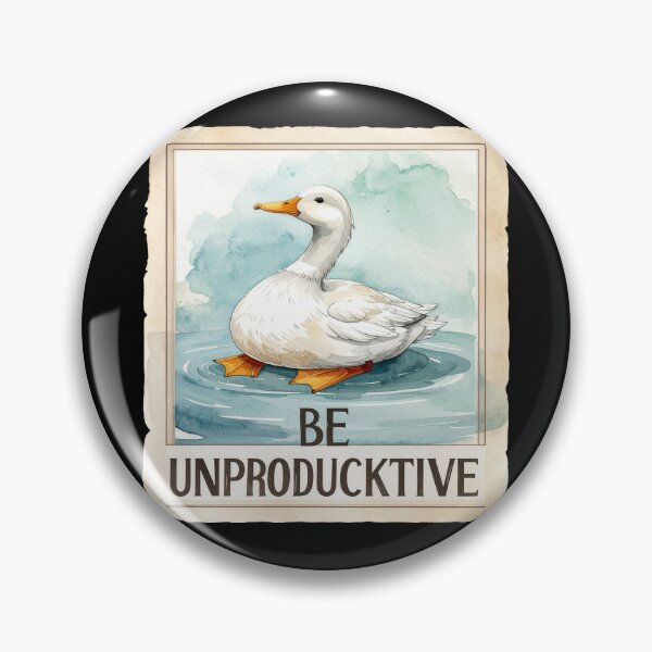 Item preview, Be Unproductive – The Art of Doing Nothing designed and sold by LiskoDesign.