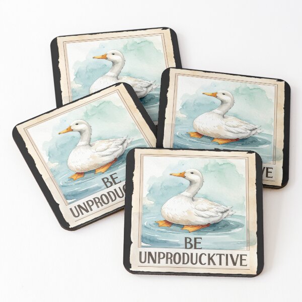 Item preview, Be Unproductive – The Art of Doing Nothing designed and sold by LiskoDesign.