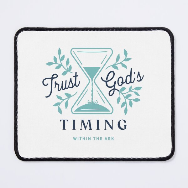 Item preview, Trust God's Timing Christian Quote Tee designed and sold by Within The Ark.