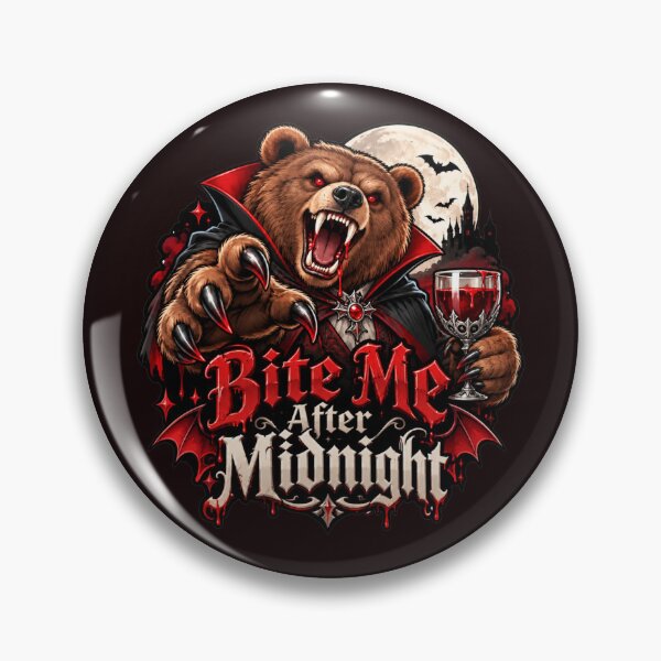Artikelvorschau, Beiß mich nach Mitternacht Vampirbär entworfen und verkauft von PixoNest.