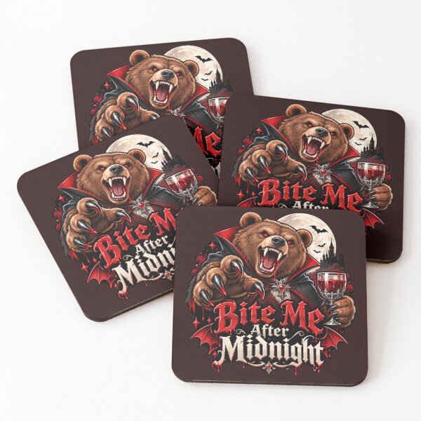 Item preview, Bite Me After Midnight Vampire Bear designed and sold by PixoNest.