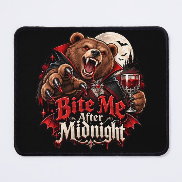 Item preview, Bite Me After Midnight Vampire Bear designed and sold by PixoNest.