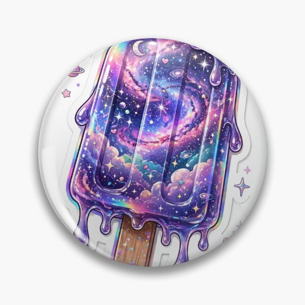 Item preview, Galaxy icepop glossy sticker  designed and sold by Harrytinkustore.