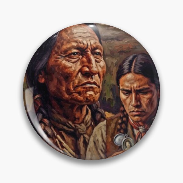 Item preview, Bury My Heart at Wounded Knee Historical Drama Fine Art Tribute designed and sold by Art's Diner.