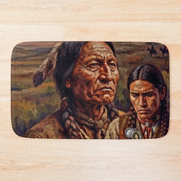 Item preview, Bury My Heart at Wounded Knee Historical Drama Fine Art Tribute designed and sold by Art's Diner.