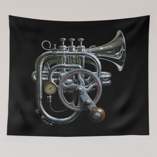 Item preview, Hand Crank Trumpet designed and sold by JeffBartels.