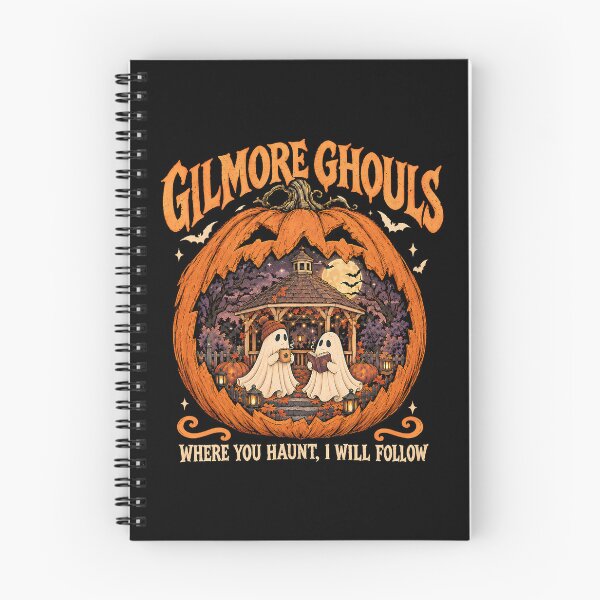 Item preview, Gilmore Ghouls Halloween Ghosts Vintage Pumpkin Scene designed and sold by cerima.