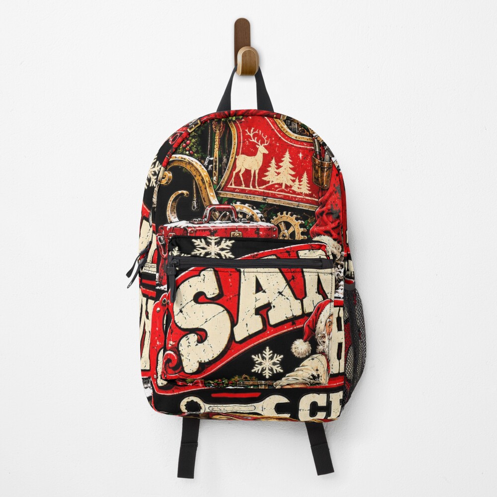 Vista previa del artículo con la obra «Mochila», diseñado y vendido por DesignStitchery.
