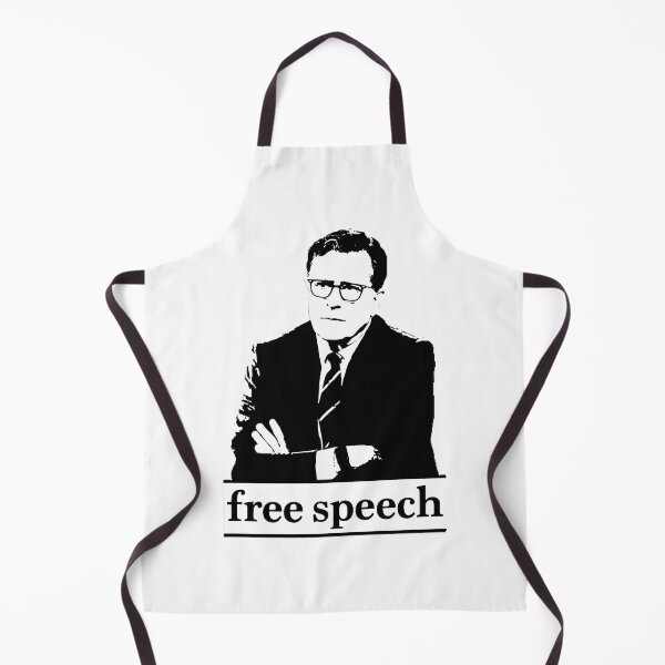 Item preview, Stephen Colbert Inspired Free Speech Quote Design for Expression and Humor designed and sold by OualidME.