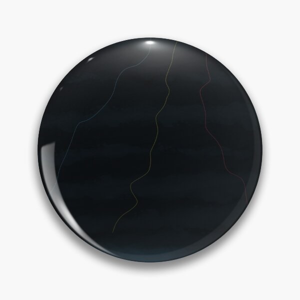Item preview, dark blue ocean waves lightning storm art designed and sold by Bywithrose instant studio.
