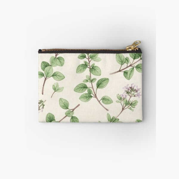 Item preview, Delicate Thyme Herb Botanical Pattern designed and sold by SassyArtistry.