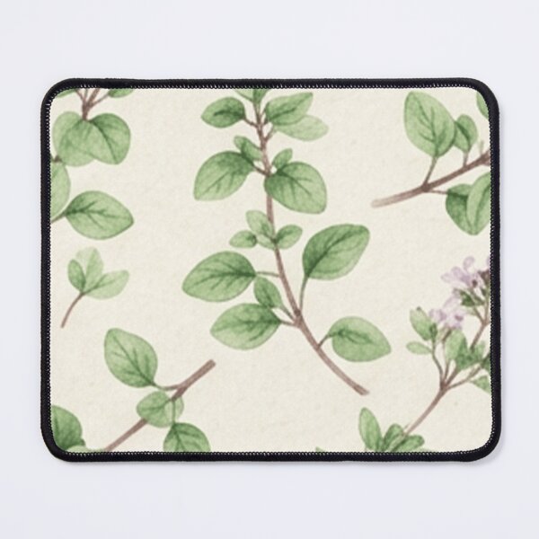 Item preview, Delicate Thyme Herb Botanical Pattern designed and sold by SassyArtistry.