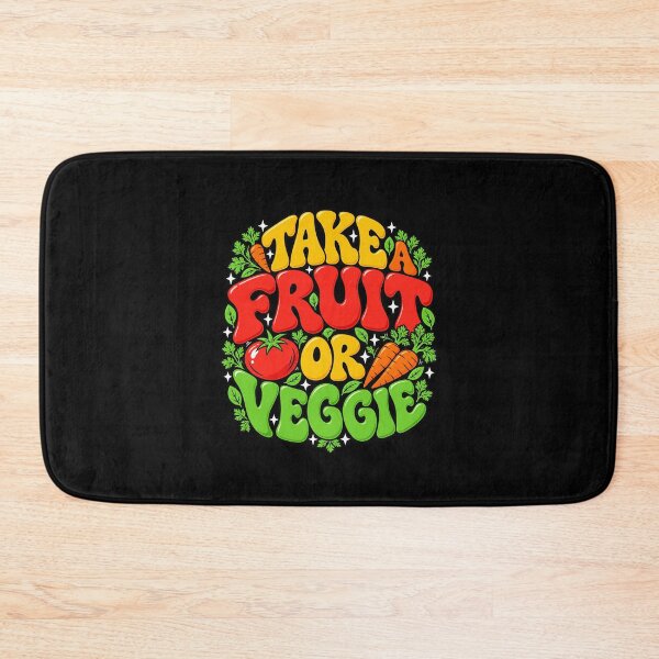 Item preview, Take a Fruit or Veggie Retro Healthy Eating designed and sold by DesignStitchery.
