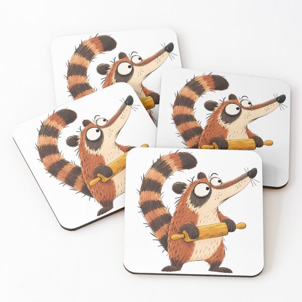 Item preview, Coati with a Rolling Pin designed and sold by The-Art-of-D.