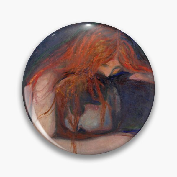 Aperçu de l'œuvre Edvard Munch "Vampire", 1895 créée et vendue par Alexandra Dahl.