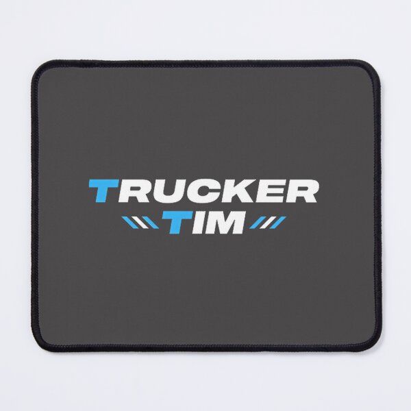 Item preview, Trucker Tim Logo Design for Trucking Enthusiasts and Road Warriors designed and sold by KnightmareArt.