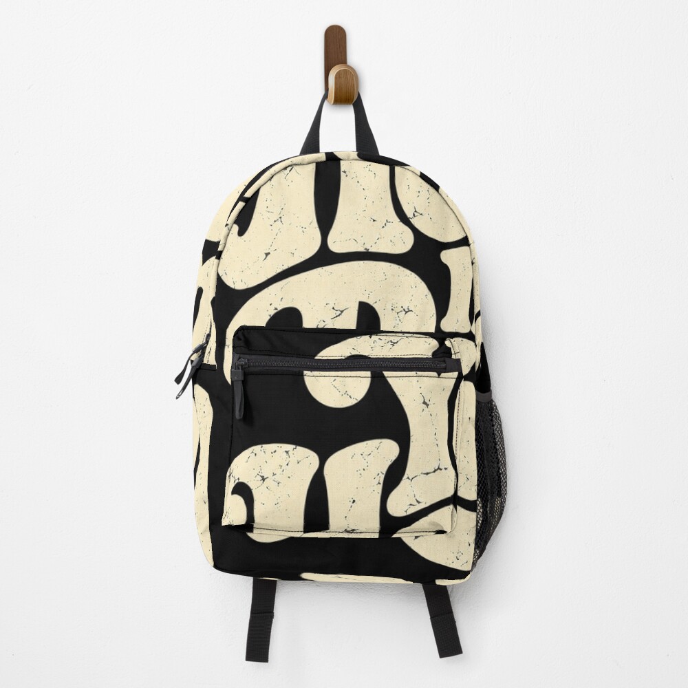 Vista previa del artículo con la obra «Mochila», diseñado y vendido por DesignStitchery.