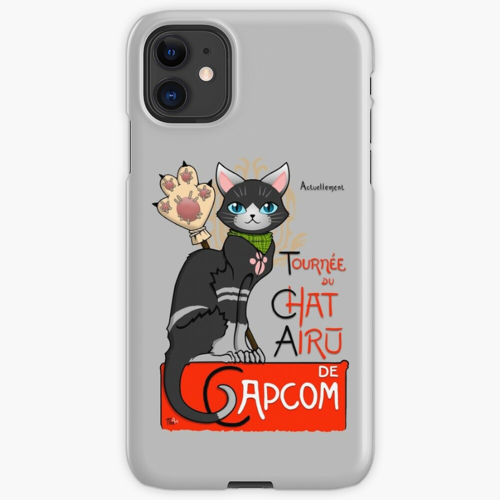 Monster Hunter Melynx Chat Iphone Case Cover By Fbsarts Redbubble