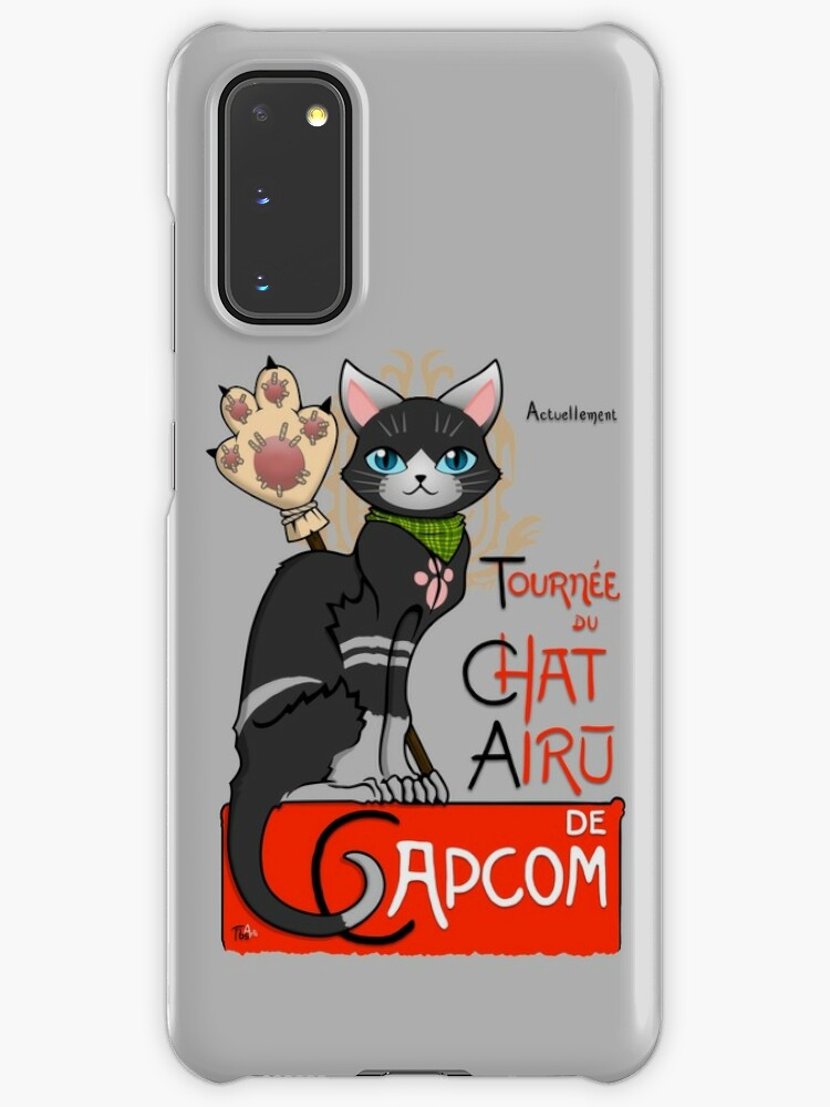 Monster Hunter Melynx Chat Case Skin For Samsung Galaxy By Fbsarts Redbubble