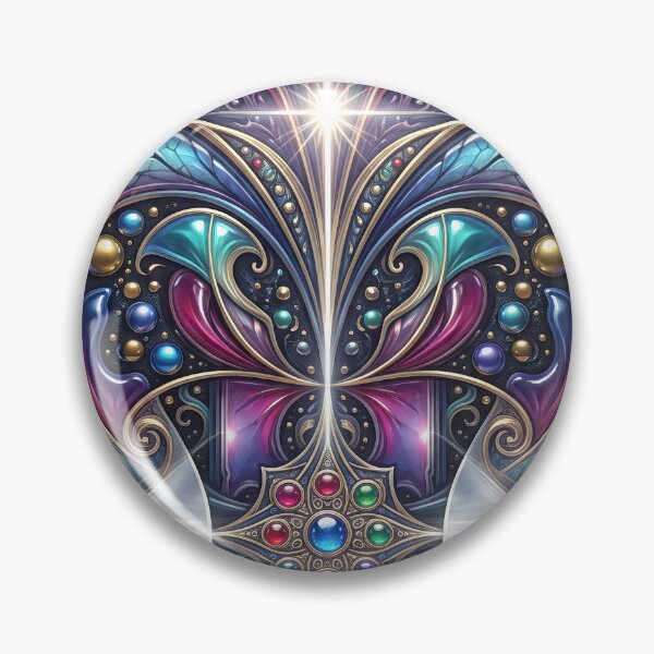 Artikelvorschau, Intricate Celestial Jewel Art Nouveau entworfen und verkauft von Frackxion.
