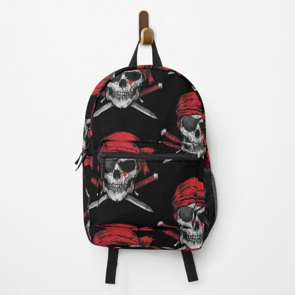 Item preview, Pirate Skull and Crossbones Red Bandana Skeleton designed and sold by RDGNR.