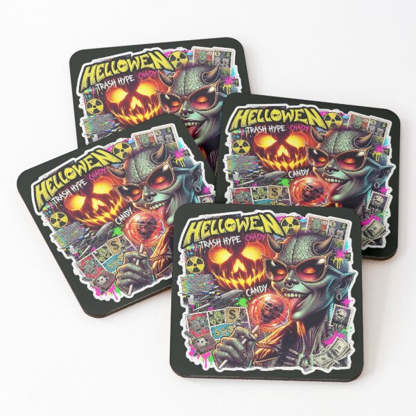 Item preview, Halloween Cyber Horns Skull Lollipop Glasses    designed and sold by Voodoo Store Paranormal Collections.