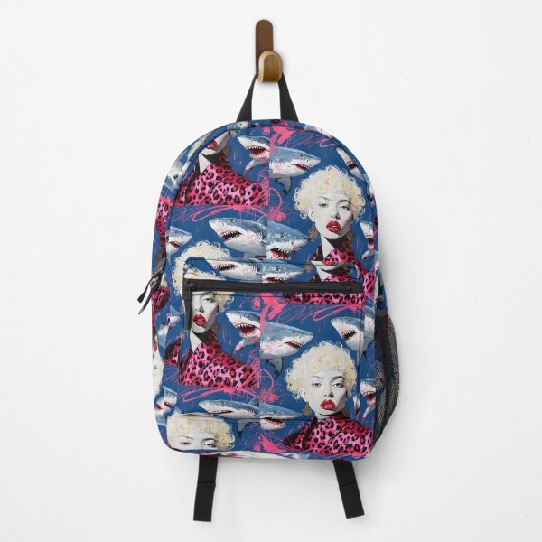 Item preview, Girl and sharks designed and sold by Creative Line Prints.