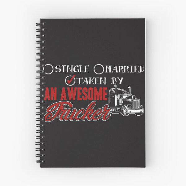 Item preview, Taken By Awesome Trucker - Fun and Bold Trucker Life Design designed and sold by KnightmareArt.