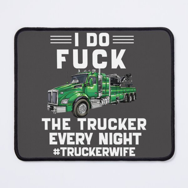 Item preview, Funny I Do Love The Trucker Bold Typography Design designed and sold by KnightmareArt.