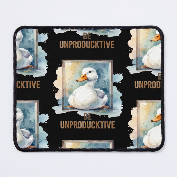 Item preview, Be Unproductive – The Art of Doing Nothing in Watercolors designed and sold by LiskoDesign.