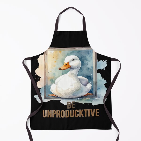 Item preview, Be Unproductive – The Art of Doing Nothing in Watercolors designed and sold by LiskoDesign.