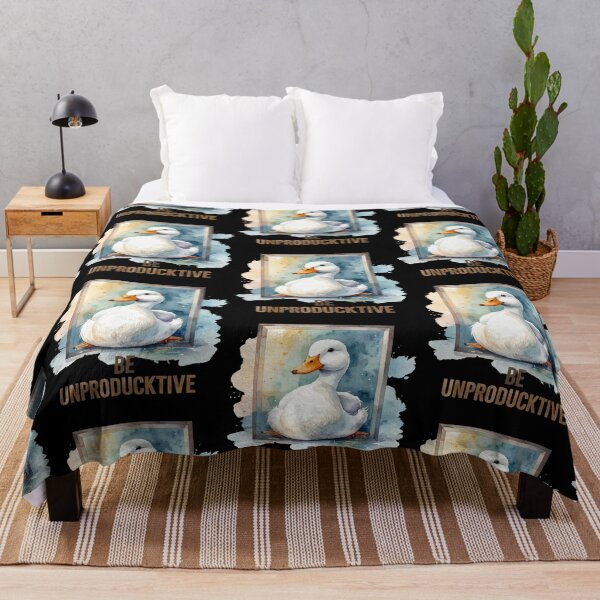 Item preview, Be Unproductive – The Art of Doing Nothing in Watercolors designed and sold by LiskoDesign.